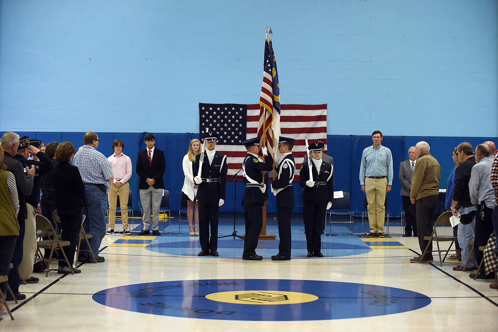 Veterans Day Ceremony at the Boys and Girls Club